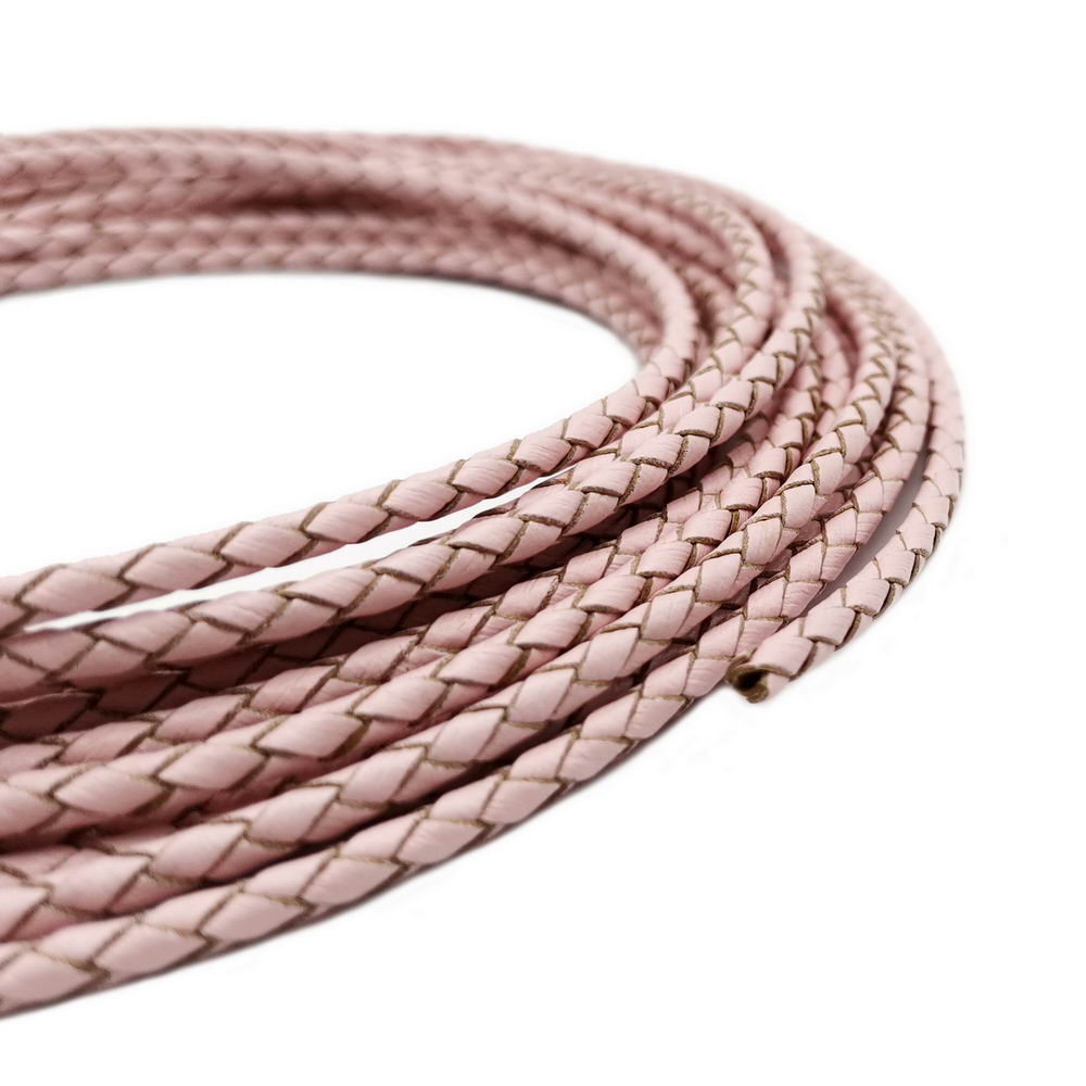 Leatherwork Jewelry - Aaazee 2 yards 4mm rundes Baby