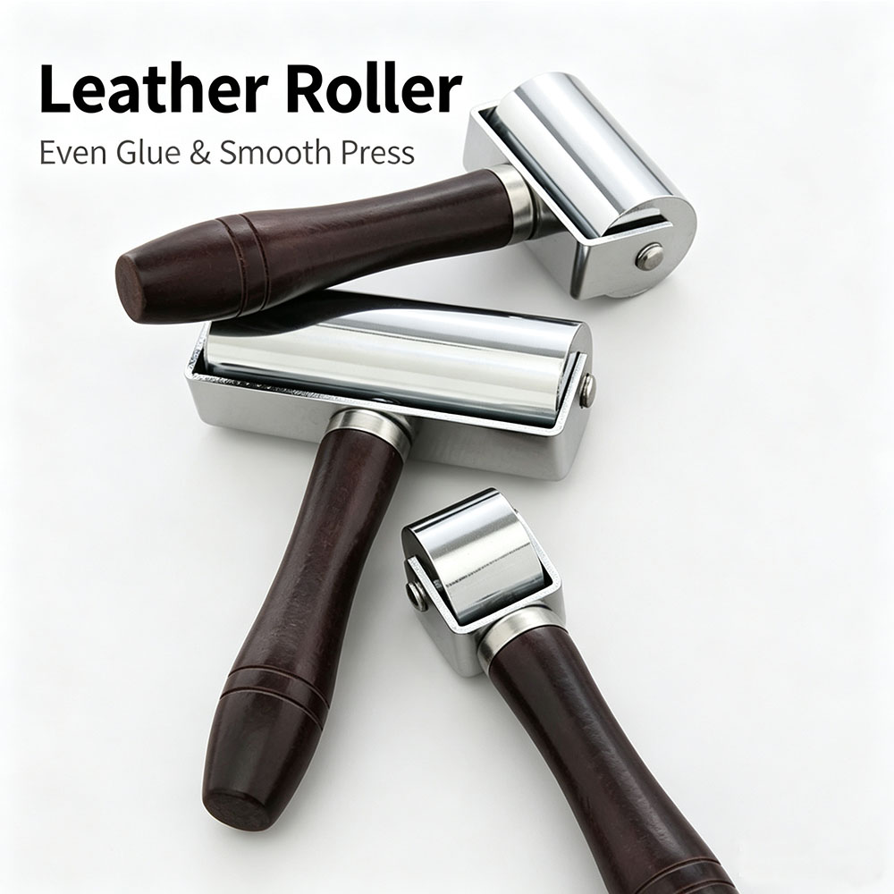 Leatherwork Roller - Nahtroller für Leder, Quilten, Presswerkzeuge, Lederkantenroller,