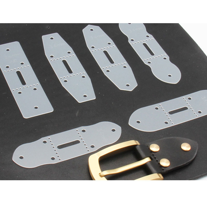 Leatherwork Tool Kit - 6 Teile/satz PVC Leder Gürtel Schnalle
