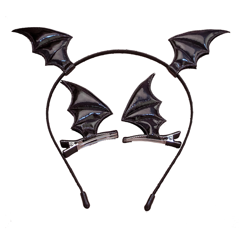 Leatherwork Pony - 4PCS Halloween Stirnband Kopfbedeckung Party Halloween