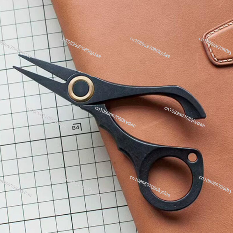 Leatherwork Hand Sewing Needles - Hochharte Edelstahl-Nadelzieh-Zange DIY Handnähzange Werkzeug für