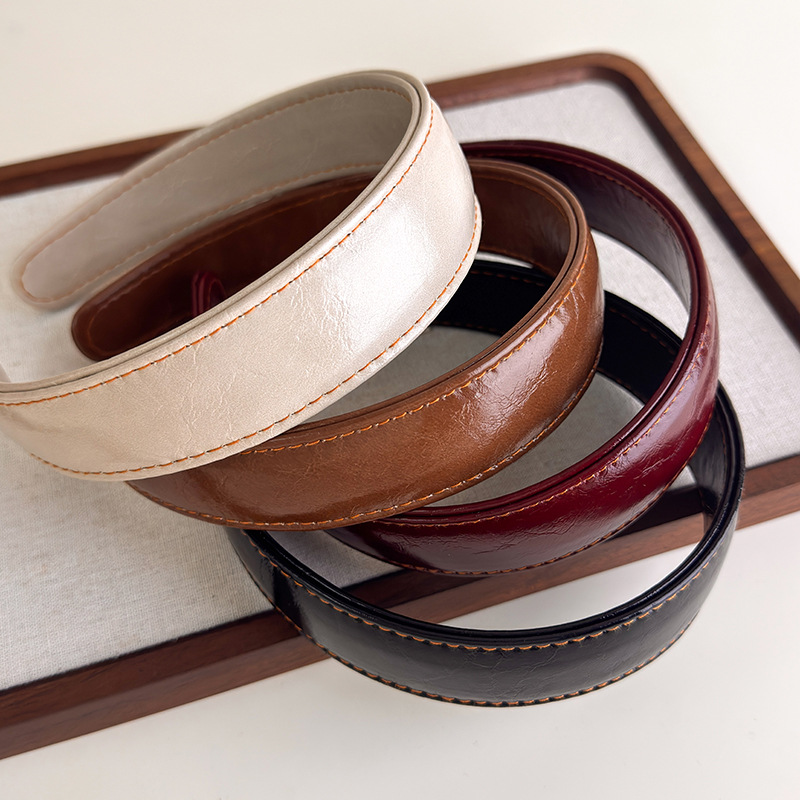 Leder Stirnbänder Einfache Fes – Leatherwork Pony Bewertung und Preis