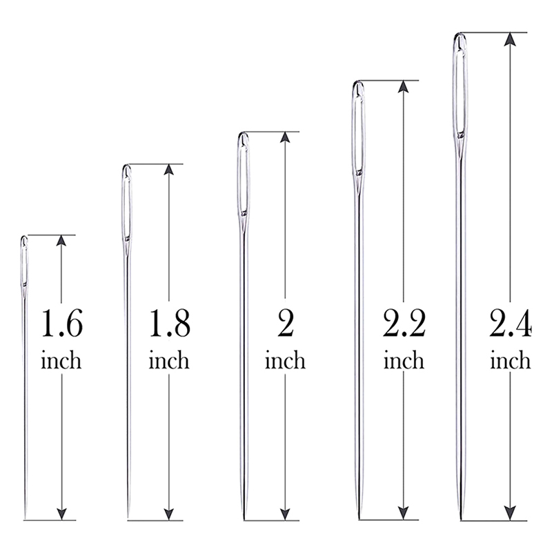 25 Stück Handnähnadeln mit gro – Leatherwork Hand Sewing Needles Bewertung und Preis