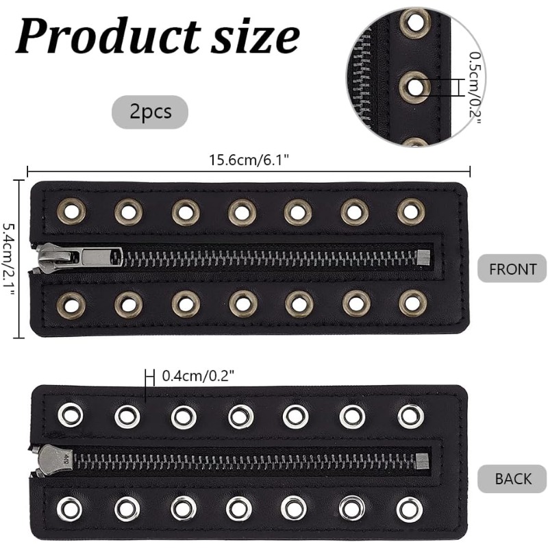2 Stück 7 Ösen ohne Krawatte R – Leatherwork Eyelets Bewertung und Preis
