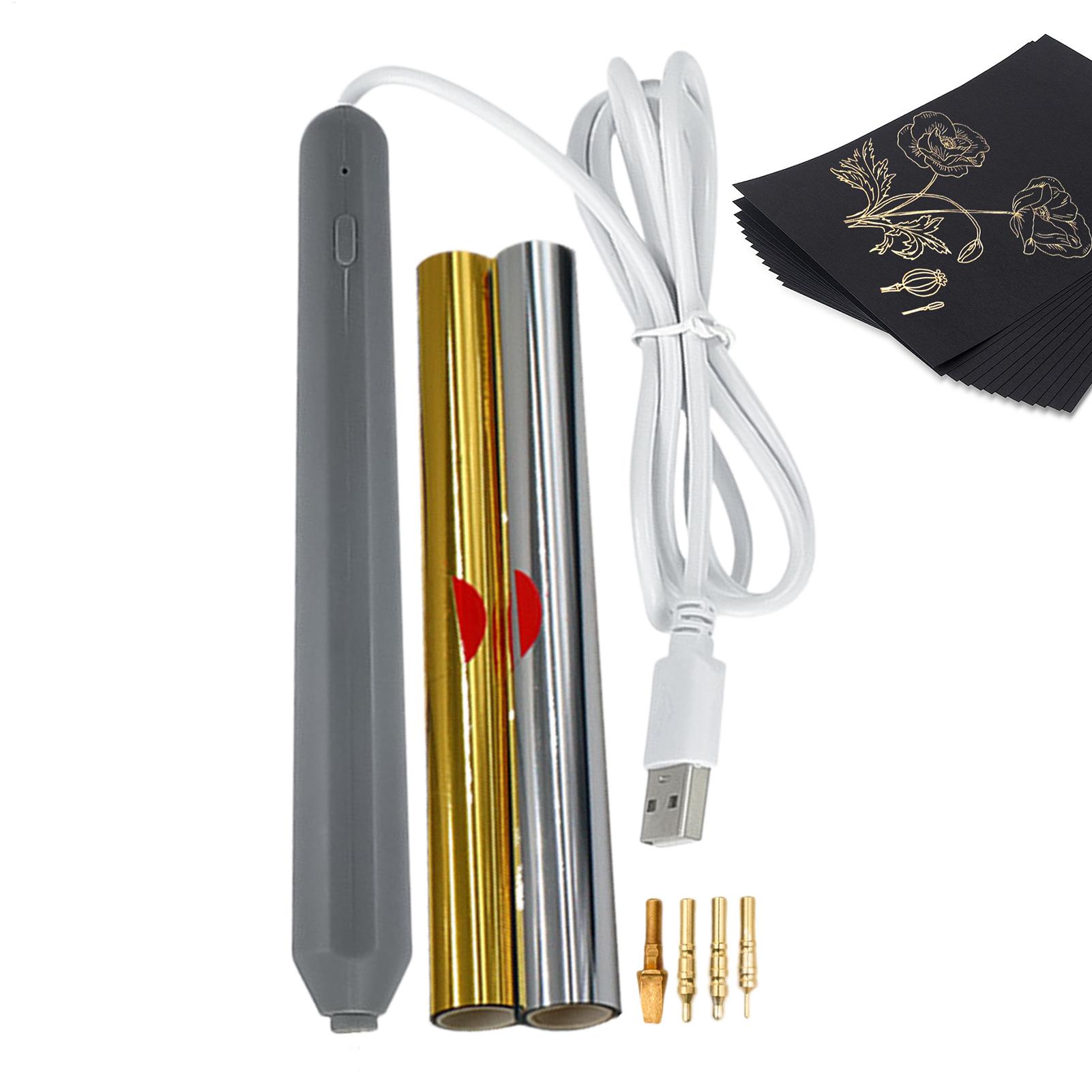 Heißfolien-Stempelset mit 4 Me – Leatherwork Tool Kit Bewertung und Preis
