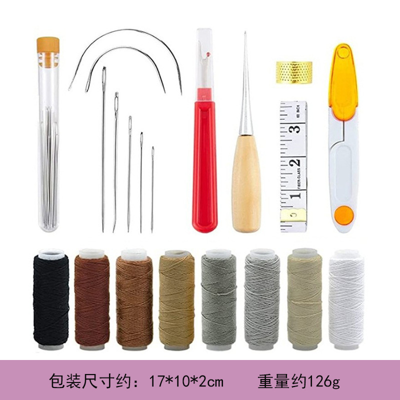 Leder-Arbeitsset mit Ledernade – Leatherwork Hand Sewing Needles Bewertung und Preis