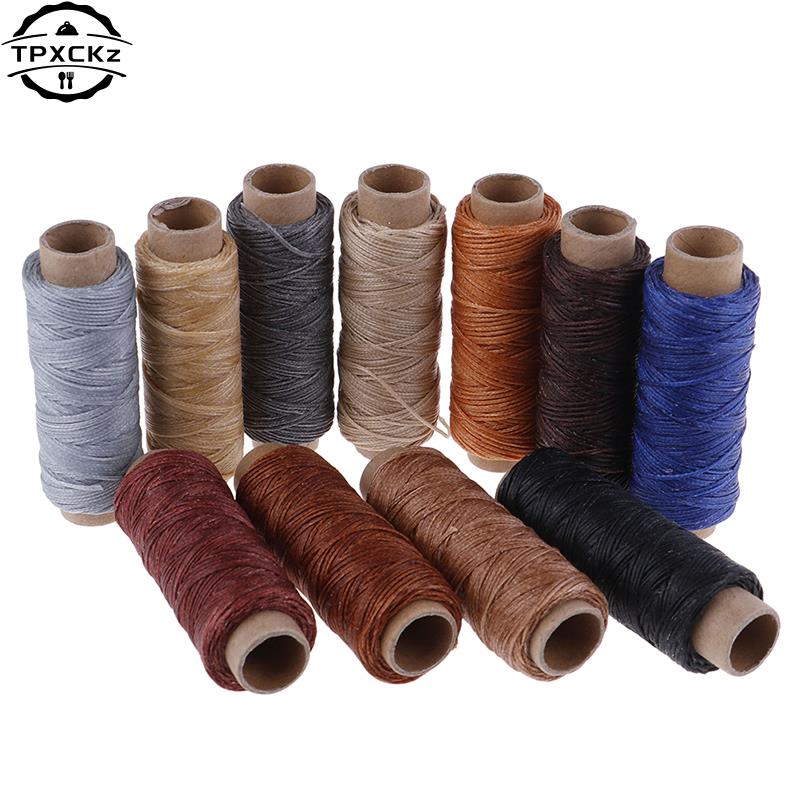 50 m/Roll Gewachst Nähgarn Für – Leatherwork Roller Bewertung und Preis