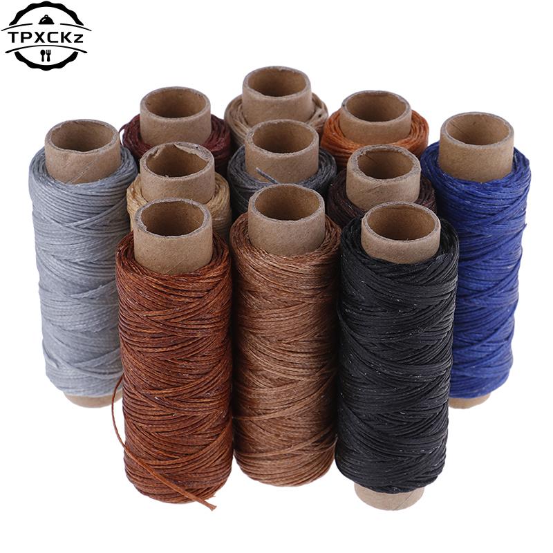 50 m/Roll Gewachst Nähgarn Für – Leatherwork Roller Bewertung und Preis