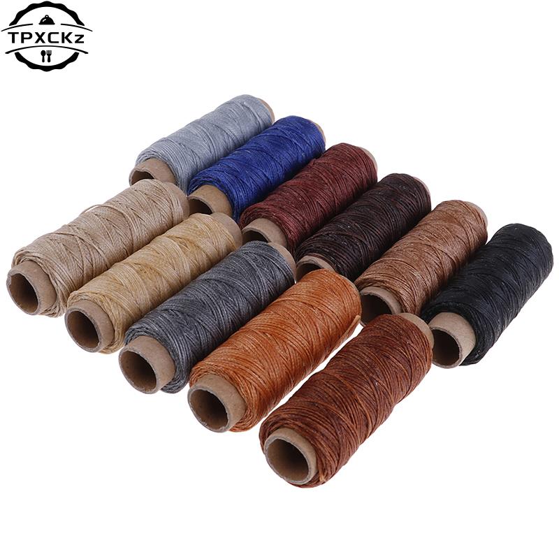 50 m/Roll Gewachst Nähgarn Für – Leatherwork Roller Bewertung und Preis