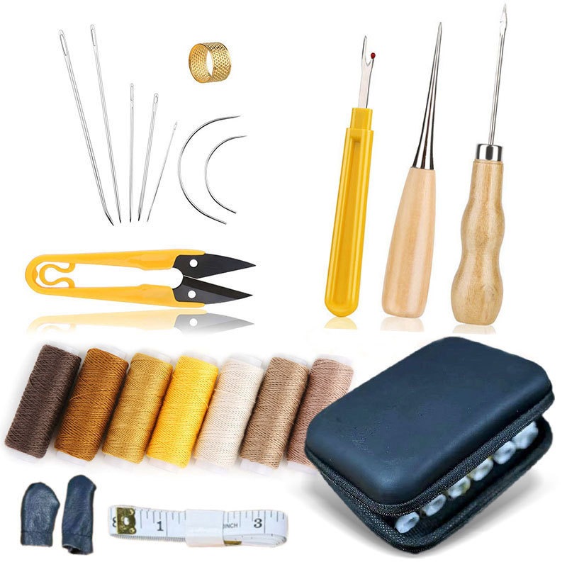 Wachsfaden-Handwerkszeug-Set:  – Leatherwork Hand Sewing Needles Bewertung und Preis