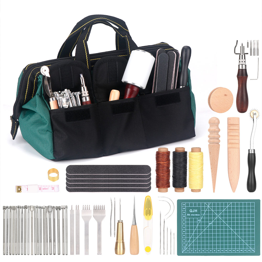 Lederbearbeitungs-Set mit Nähz – Leatherwork Tool Kit Bewertung und Preis