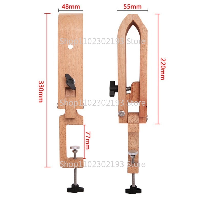 Faltbare Holz klemme verstellb – Leatherwork Roller Bewertung und Preis