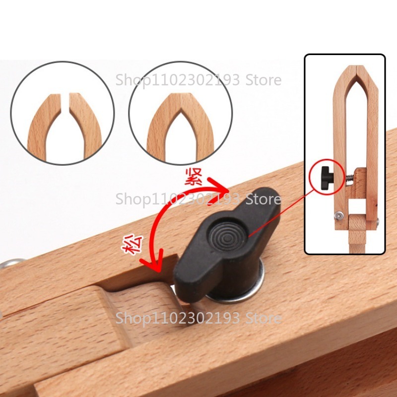 Faltbare Holz klemme verstellb – Leatherwork Roller Bewertung und Preis