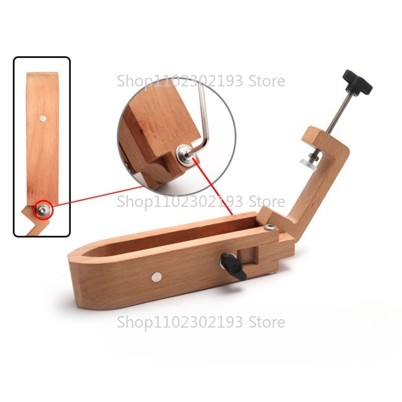 Faltbare Holz klemme verstellb – Leatherwork Roller Bewertung und Preis