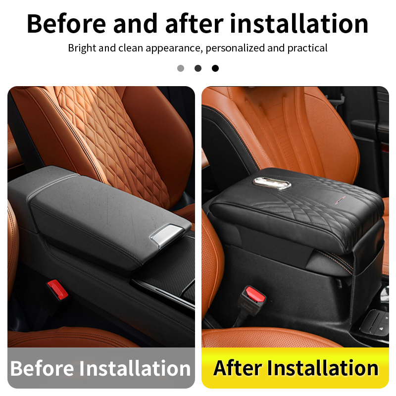 Auto Armlehne Box Pad Leder Ze – Leather Work For Car Bewertung und Preis