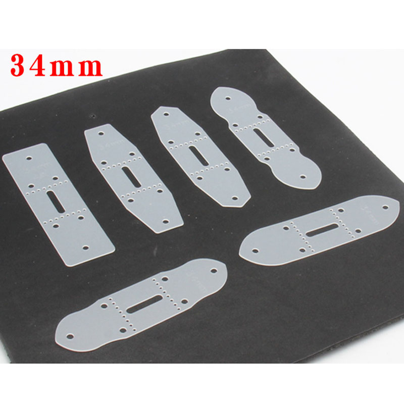 6 Teile/satz PVC Leder Gürtel  – Leatherwork Tool Kit Bewertung und Preis