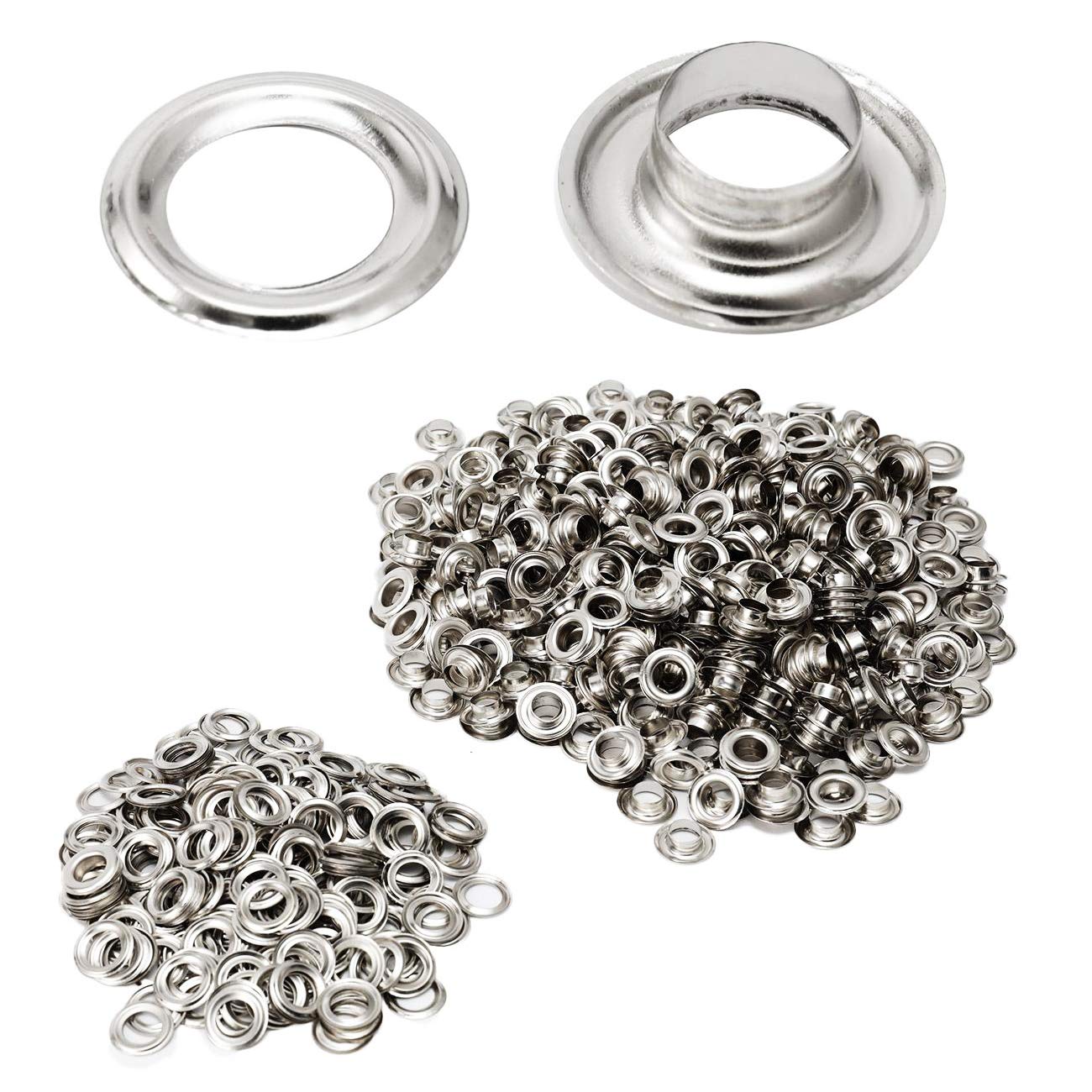 1000 stücke Tülle Kit Metall Ö – Leatherwork Eyelets Bewertung und Preis