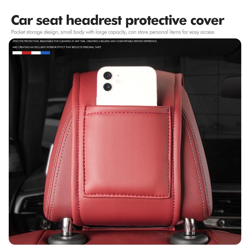 Leder-Autositz-Kopfstützen-Sch – Leather Work For Car Bewertung und Preis