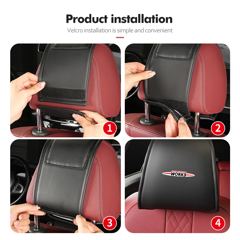 Leder-Autositz-Kopfstützen-Sch – Leather Work For Car Bewertung und Preis