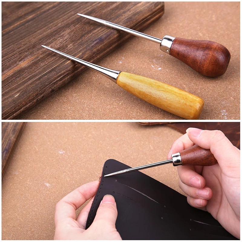 2er-Set Holzgriff-Nähnadeln, L – Leatherwork Hand Sewing Needles Bewertung und Preis