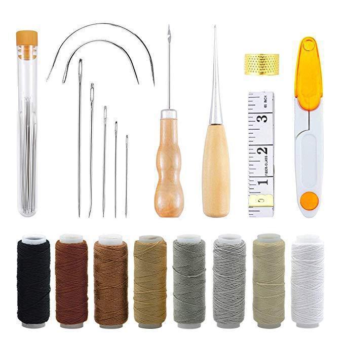 Leder-Nähset Lederhandwerk-Wer – Leatherwork Hand Sewing Needles Bewertung und Preis
