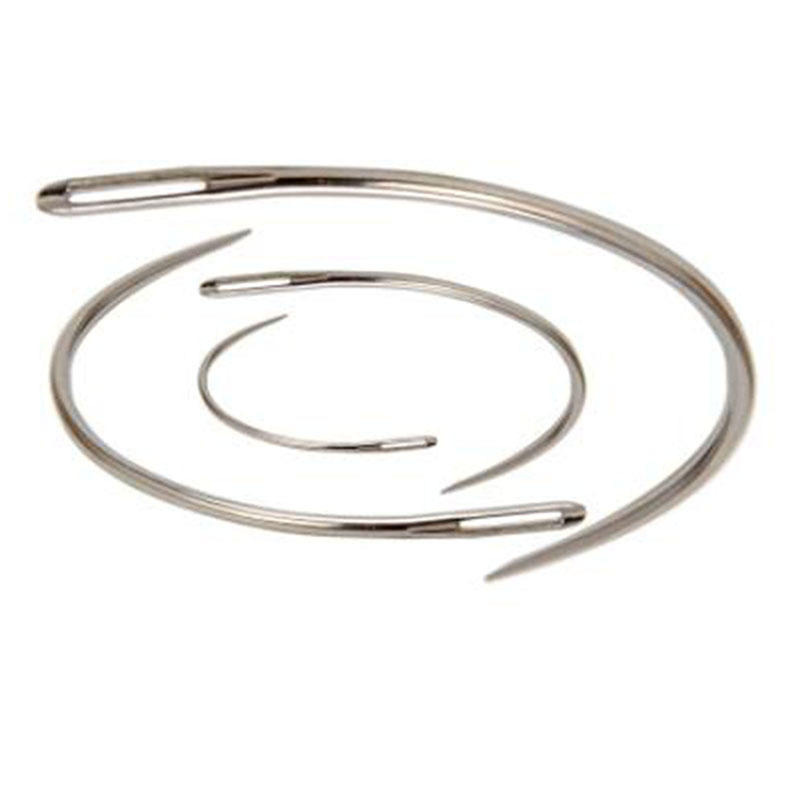4-teiliges Set mit gebogenen N – Leatherwork Hand Sewing Needles Bewertung und Preis
