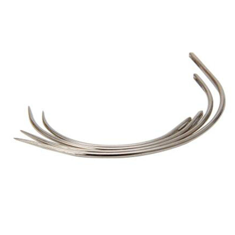 4-teiliges Set mit gebogenen N – Leatherwork Hand Sewing Needles Bewertung und Preis